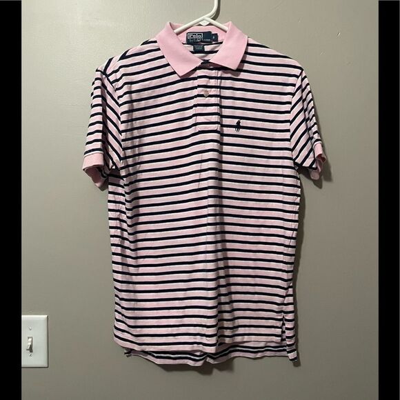 VINTAGE Polo Ralph Lauren short sleeve collar shirt - Picture 1 of 4